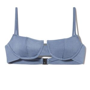 iNAMORATA Blue Swim Top
